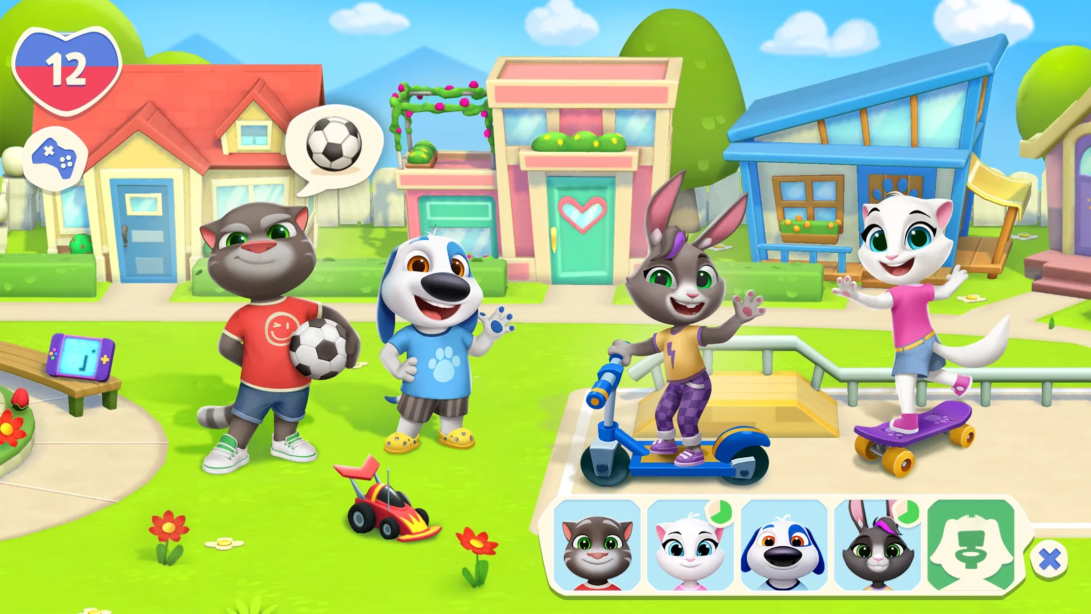 My Talking Tom Friends 2 screenshot 1